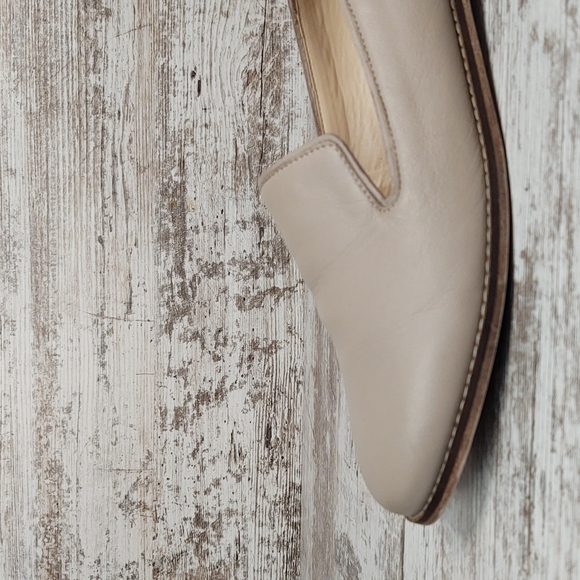 🟥Sole Society Stone Tan Goat Leather Jameson Loafer - Picture 3 of 16